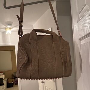 Alexander Wang Elegant Tan Leather Handbag